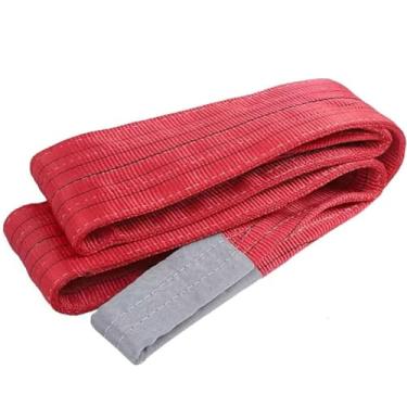 Imagem de Cinta Elevaçao Carga 5 Toneladas 8 Metros Reforçada Resistente Reboque Guincho Guindaste Pesado Maquinario Obra Construçao Navio Mudança Caminhao