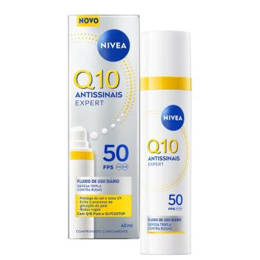 Imagem de Fluído Diário Nivea Q10 Antissinais Expert FPS50 40ml