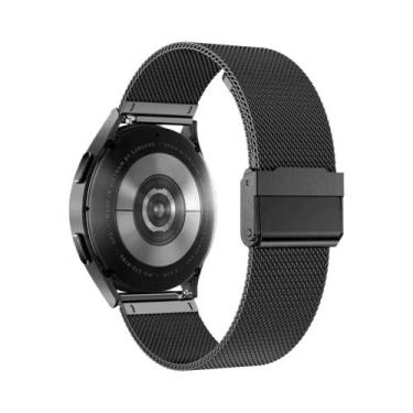 Imagem de Pulseira De Aço Inoxidável Milanesa De 20mm 22mm Para Amazfit Bip 6 5 