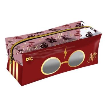 Imagem de Estojo Escolar Grande Pvc Cristal Harry Potter Hogwarts Dac