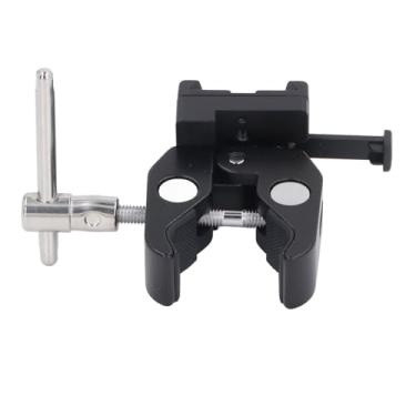 Imagem de AMONIDA Adaptador de Bateria de Montagem Em V Liga de Alumínio Resistente Portátil de Aderência Forte para tripé de Suporte Leve, Montagem Rápida para Acessórios de Câmera, Almofada Antiderrapante,