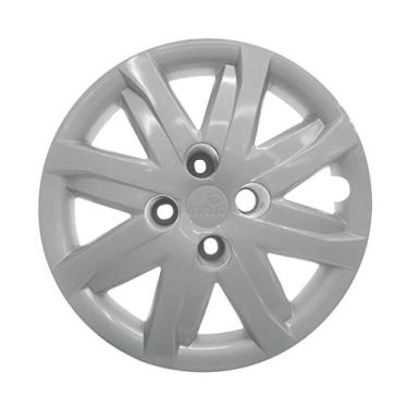 Imagem de Calota Aro Grid 14 Vw Gol Gv 12/ Prata Fixacao Parafuso Grid 048Captau.