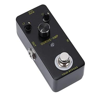 Imagem de Pedal de Efeito de Guitarra Elétrica, Liga de Zinco Estilo Amp Overdrive Distorção Pedal de Efeito de Guitarra Acessórios de Instrumento de Distorção