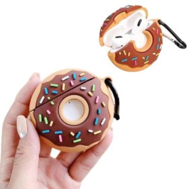 Imagem de Capinha Protetora Silicone Compatível Pro3 Donuts Fone de Ouvido - Cas