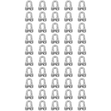 Imagem de Kit Clips Grampo Para Cabo de Aço 5/16" 1,0004 (Com 50 unidades) - Nor