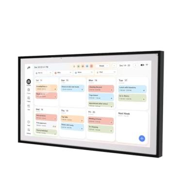 Imagem de UUONDO Pacote com 2 protetores de tela para calendário digital de claraboia de 15,6 polegadas, moldura digital de 15,6 polegadas, protetor de tela transparente de alta definição antiarranhões 5H
