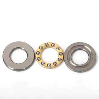 Imagem de 1pc Mini Rolamentos De Esferas Axiais Planos F2-6M-F12-23M 3-em-1, Rolos Industriais De Precisão De Baixa Temperatura De Aço(F7-17M-7x17x6)