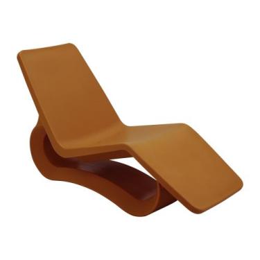 Imagem de Espreguiçadeira Chaise Tramontina Octo Polietileno Amarelo Tucano Furo