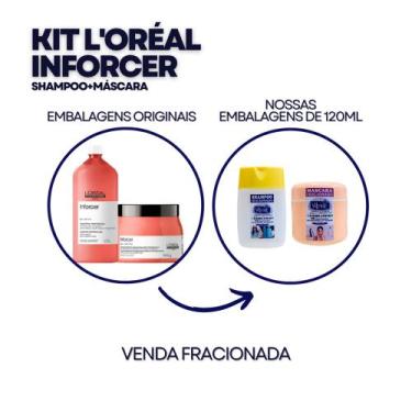 Imagem de Kit Pro Longer L'oréal Paris Professionnel 2 un Fracionados em 100g e 