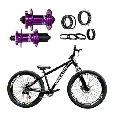 Imagem de Bicicleta aro 26 Absolute Nero 5 Preto Single Freio Hidráulico Cubo Ba