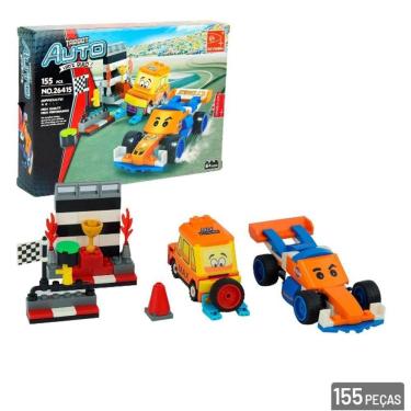 Imagem de Blocos de Montar 155 Peças Carro Target Auto