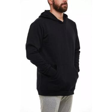 Imagem de Blusa de Moletom Canguru High Quality-PRETO-PP-Masculino