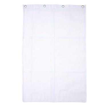 Imagem de Kenney Organizador de chuveiro de malha para pendurar com 6 bolsos, branco