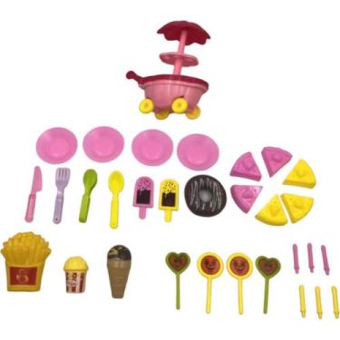 Imagem de Brincando de Casinha Lanche da Turma 31 Peças - Pica Pau