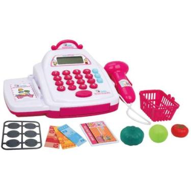 Imagem de Brincando de Profissões Caixa Registradora Mini Shopping - Multikids