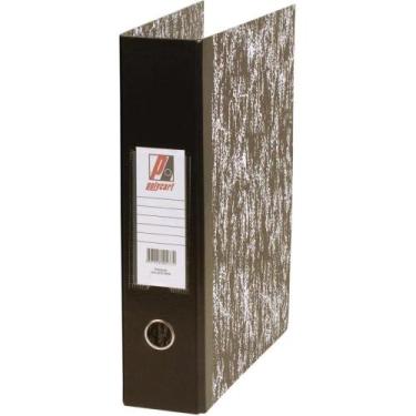 Imagem de Pasta Registradora Ofício Larga Tigrada - Pacote com 04 - Polycart