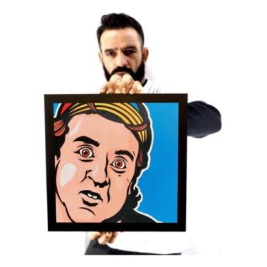 Imagem de Quadro Pop Arte Kiko Turma Do Chaves Decoração - Fanarte