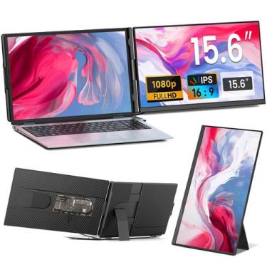 Imagem de Extensor de Tela Cevaton 15.6" FHD 1080P para Notebooks 13"-17.3"