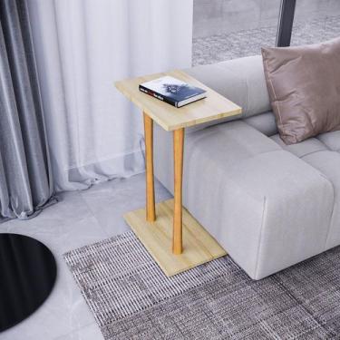 Imagem de Mesa Lateral Alla 68cm X 45cm X 30cm - Previlege