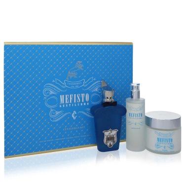 Imagem de Perf. Masculino Xerjoff Mefisto Gentiluomo - Kit Presente 100 Ml Eau Parfum 100 Ml Desodorante + 200 Ml Creme Pós-Barba