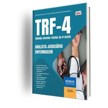 Imagem de Apostila TRF-4  - Analista Judiciário - Enfermagem - Apostilas Opção
