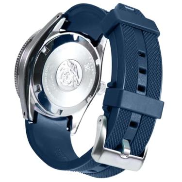 Imagem de Pulseiras de relógio masculinas StrapXPro (SPX1C) de 20 mm de borracha para relógios de mergulho Seiko Prospex 62MAS Modern Reinterpretation SPB/SBDC Series & Limited Edition Series SPB143, SPB239