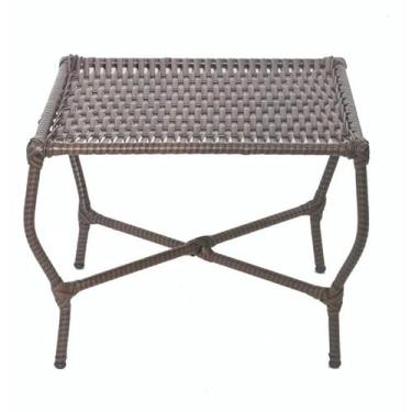 Imagem de Mesa de centro de junco sintético Mesa de varanda