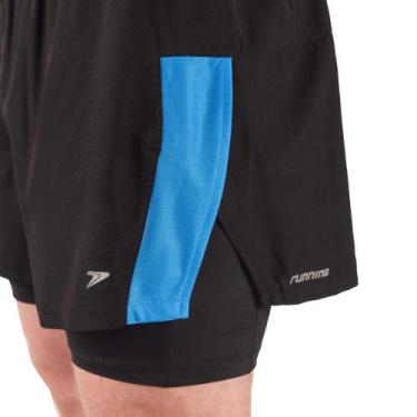 Imagem de Short Runner com Bermuda Interna Máx 03012 - Poker, Pt, Az, GG