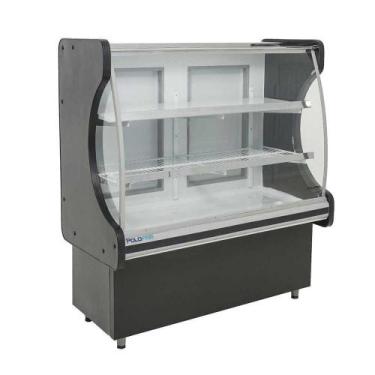 Imagem de Balcão Refrigerado 1,25MT Polofrio Balcão 1,25 Preto 1 Placa Fria 220v