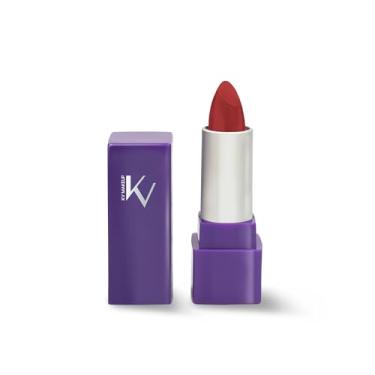 Imagem de KV MAKEUP Batom Bala Merlot, Cor Vermelho Vinho, 3,5g