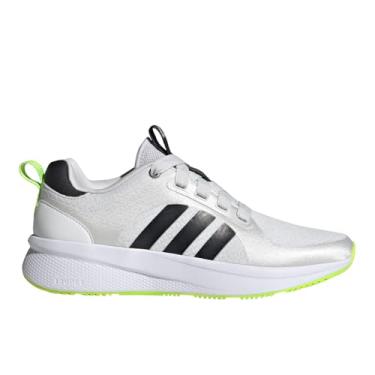 Imagem de adidas Tênis feminino Edge Lux 6, Branco/cinza traço/limão lúcido, 34