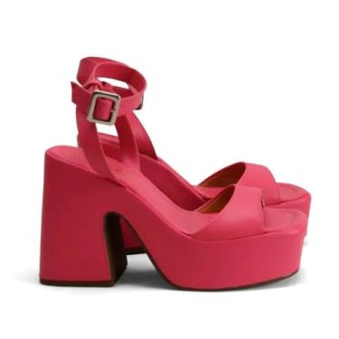 Imagem de Sandália plataforma pink - 38