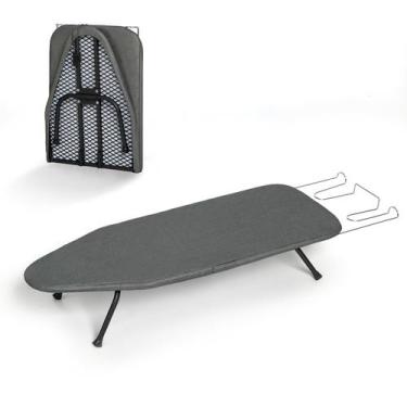 Imagem de Tábua de passar roupa Tabletop RAINHOL Compact Portable Black