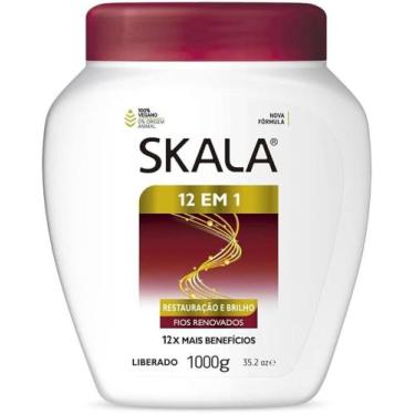 Imagem de Creme Skala 12 em 1 Restauração e Brilho 1000g