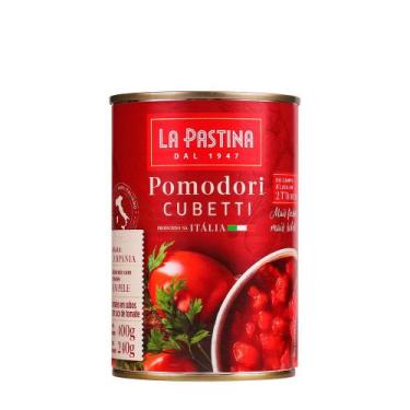 Imagem de Molho de Tomate Pomodori em Cubos La Pastina 400g