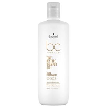 Imagem de Shampoo Time Restore Q10 + Bonacure Clean Bc Schwarzkopf 1L