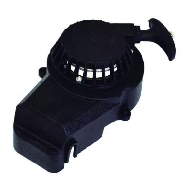Imagem de PARTIDA PUXADOR MINI MOTO 49cc ALUMINIO PRETO COMPLETA FACIL