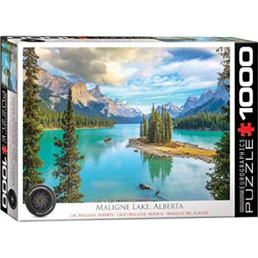 Imagem de EuroGraphics Maligne Lake Alberta 1000-Piece Puzzle (6000-5430)
