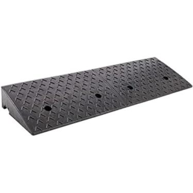 Imagem de Rampa De Calçada, Rampas De Limiar Para Cadeira De Rodas, Rampas De Meio-fio Resistentes Com Parafusos De Expansão, Altura 4-18cm, Para Entrada De Automóveis, Doca De Carga, 100x30x13cm