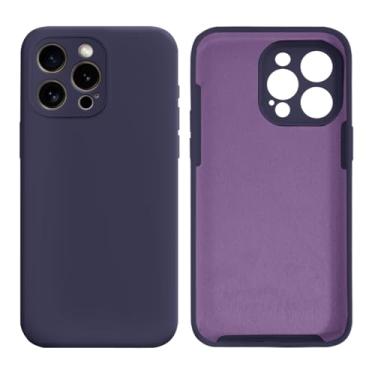 Imagem de Capinha Compativel com iPhone 15 Pro Max Com Proteção de Câmera em Silicone com Interior Aveludado