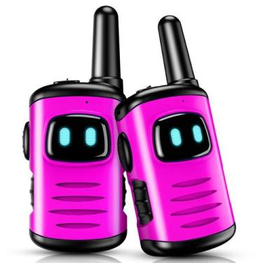 Imagem de Walkie Talkies comedyfun Mini Robots para crianças de 3 a 10 anos, pac