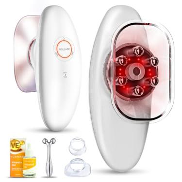 Imagem de cotsoco Máquina de esculpir o corpo 3 em 1 – massageador removedor de celulite para estômago, braços, pernas, massagem de drenagem linfática e ferramenta firme para a pele em casa para mulheres