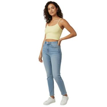 Imagem de Blusa Top Feminina de Malha Canelada  Canelada Premium, Modelagem Just