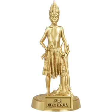 Imagem de Estátua Erê Flechinha Imagem Umbanda Candomblé (Cor Ouro)