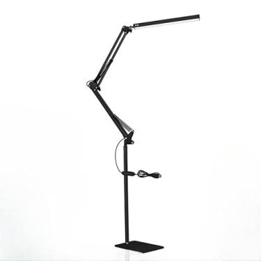 Imagem de LâMpada De Pé Com Faixa De IluminaçãO Led - LâMpada De Pé Para Leitura, LumináRia Pendente Moderna