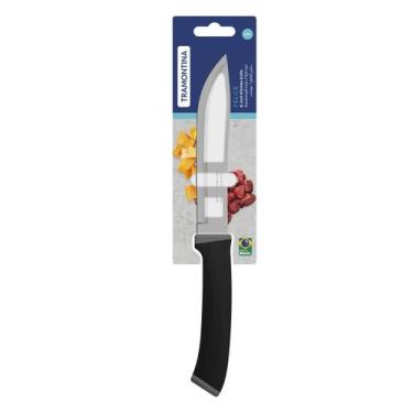 Imagem de Faca de cozinha Tramontina Felice com Lâmina de Aço Inox e Cabo de Pol