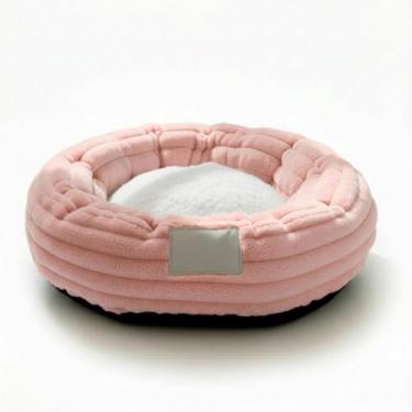 Imagem de Cama Para Cachorro e Gato Pequeno Ninho Nuvem Caminha Pet Confortável(Rose)