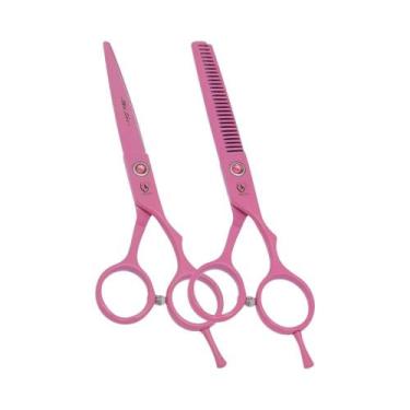 Imagem de Tesoura De Corte De Cabelo Profissional De Aço Inoxidável 440C De 5.5 