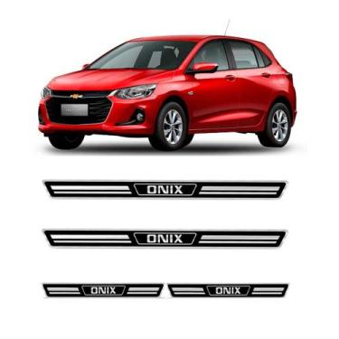 Imagem de Kit Soleiras Elegance Np - Protetor Premium Onix 2020 À 2024 - NP ADES