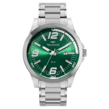 Imagem de Relógio Technos Masculino Ref: 2115udt/1v Racer Prateado